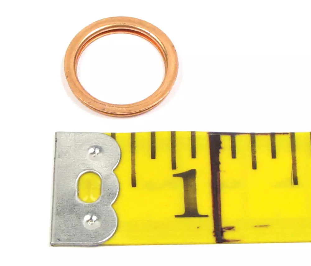 Transfer Case Drain Plug Copper Crush Washer Seal 232042 For Land Rover Discovery I, Discovery Series II, And Defender 90 And 110