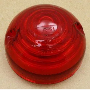 Lens - Taillight - Red | Series 1973 On - Defender to 1994 RTC210