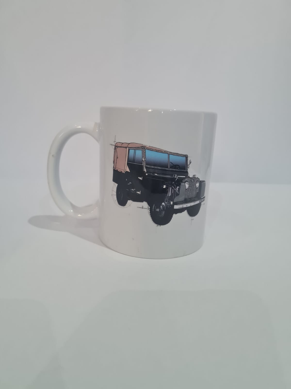Mugs Lionel's Landys classic white single unit each