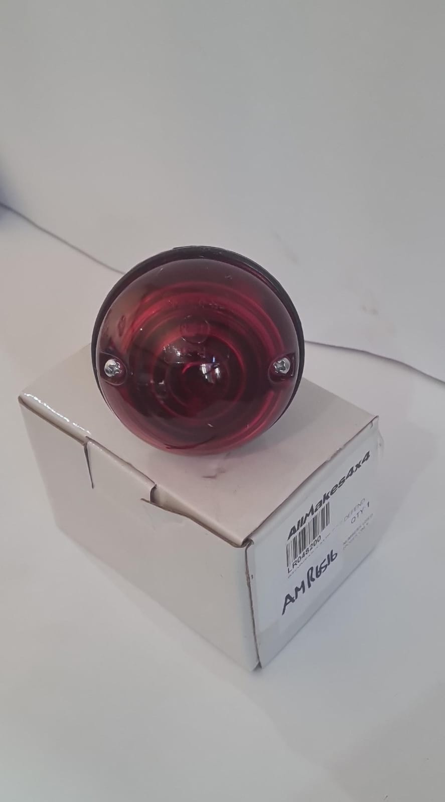 Stop light plug in  Defender red