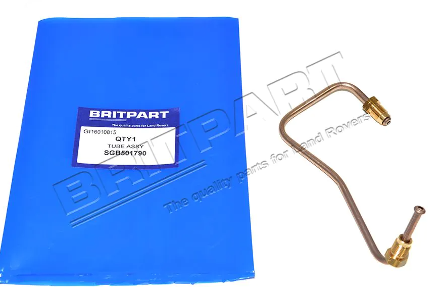 Brake Pipe-Front-LH-Jump Hose To Caliper|Defender 2007-2016 SGB501790