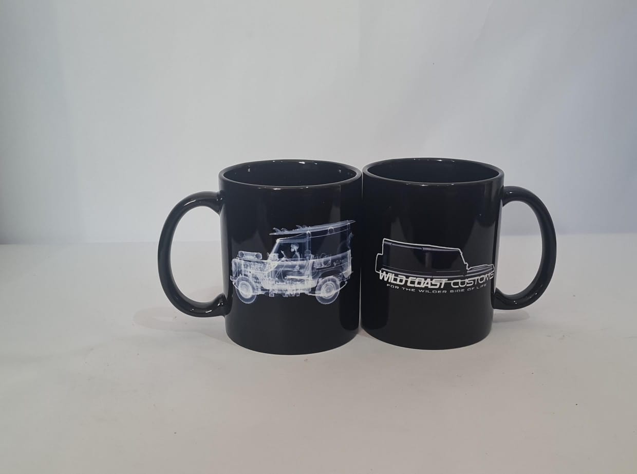 Wild Coast Customs xray coffee mugs single unit each